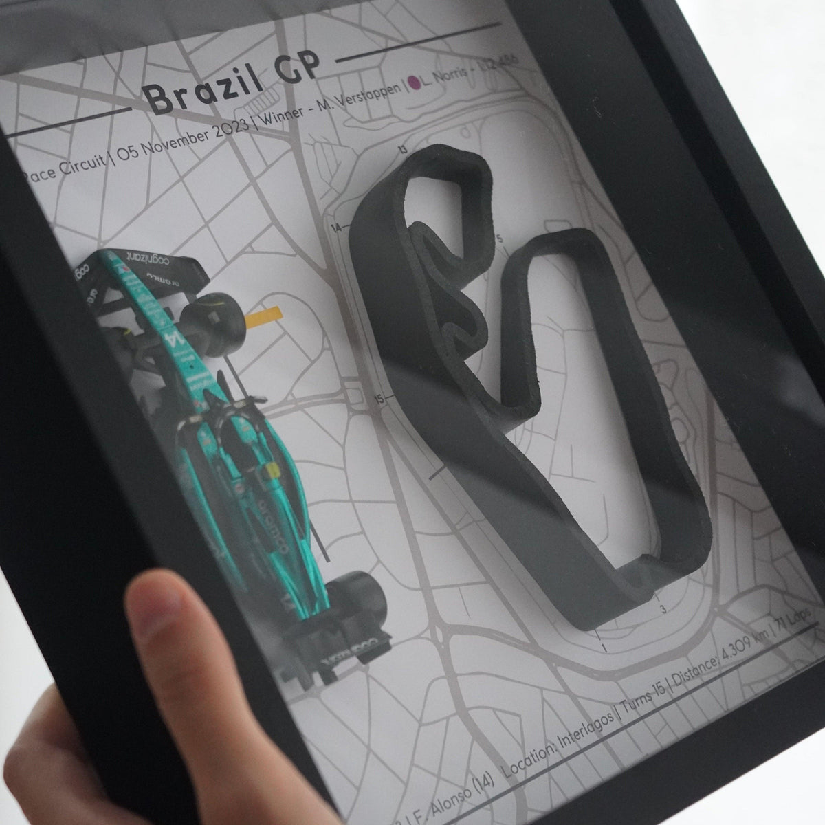 Mini F1 Frame Print Expansion: Unique Custom F1 Frames & Motorsport Art