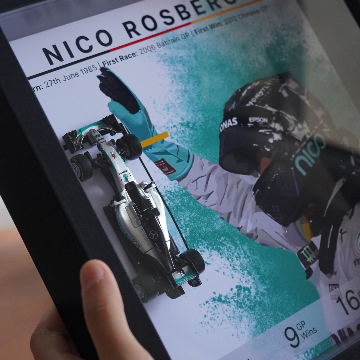 Rosberg Car Frame