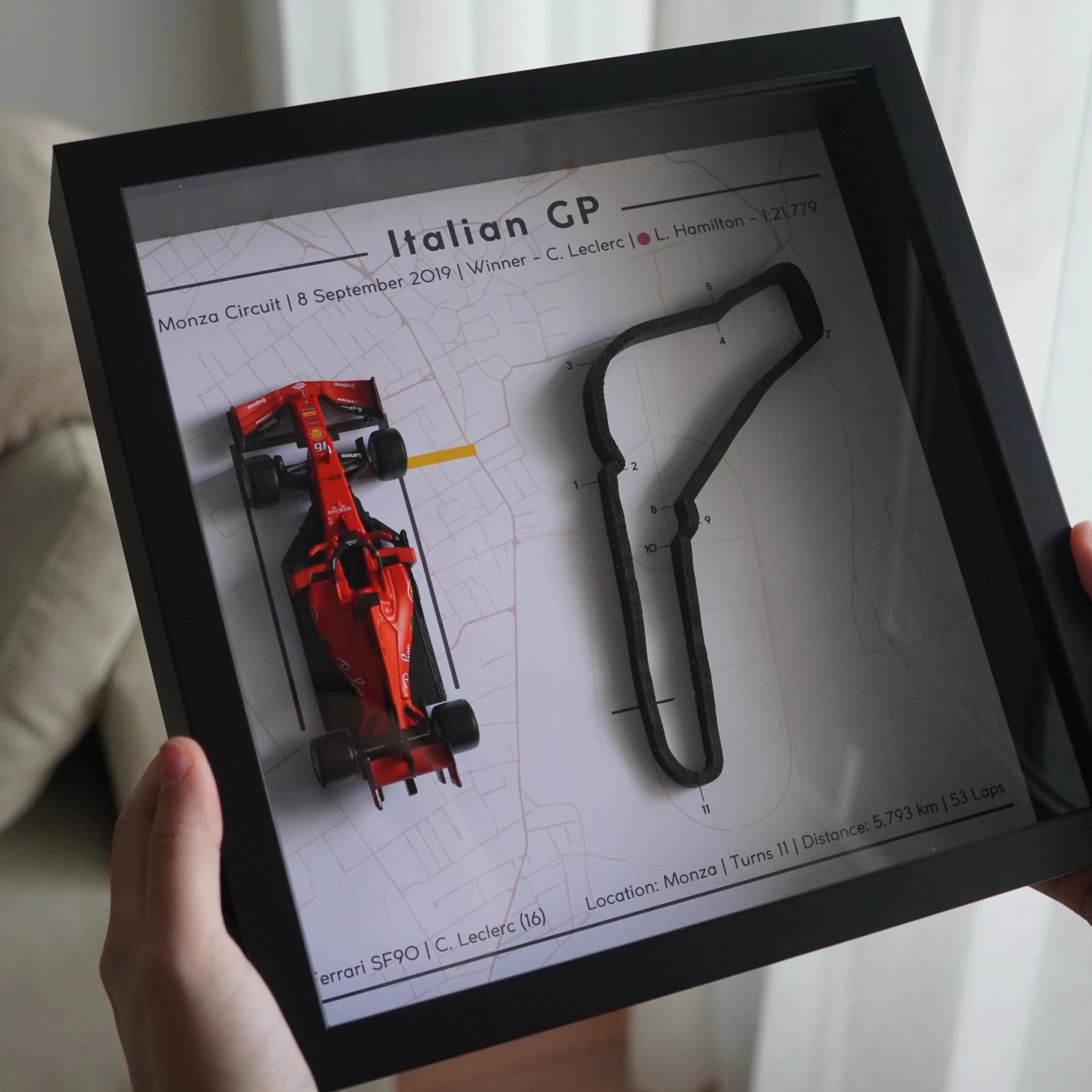 Charles Leclerc 2019 Italian GP Frame