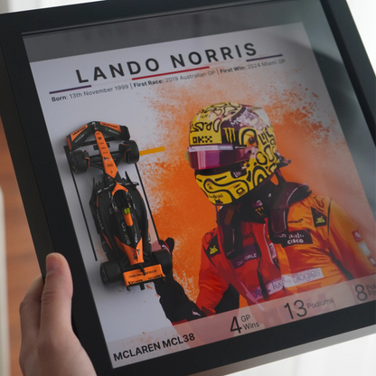 Modern Drivers F1 Car Frames