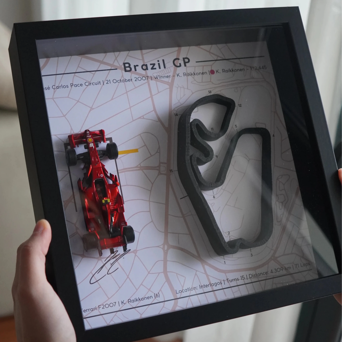 Räikkönen Brazil 2007 - Print Expansion