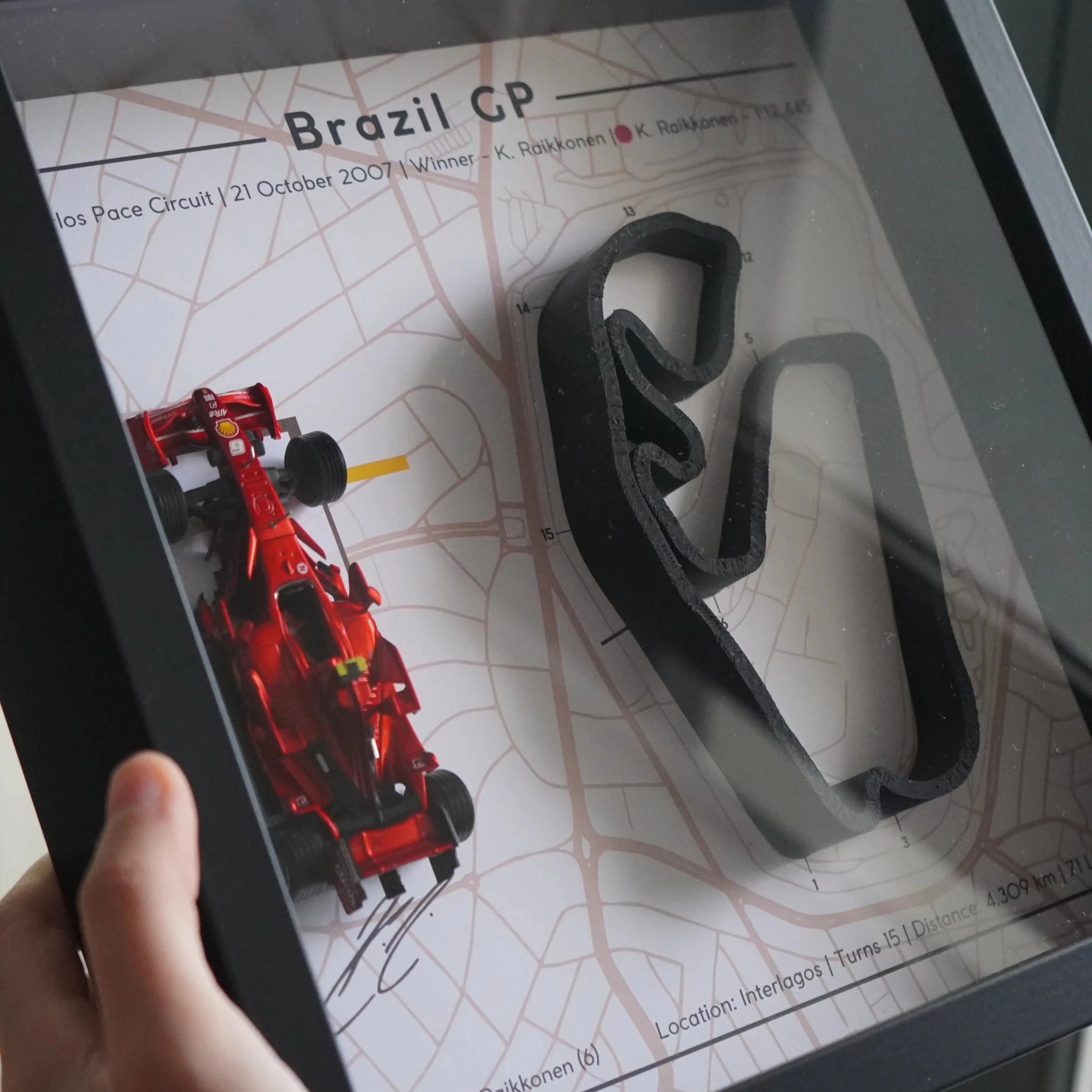 Räikkönen Brazil 2007 - Print Expansion