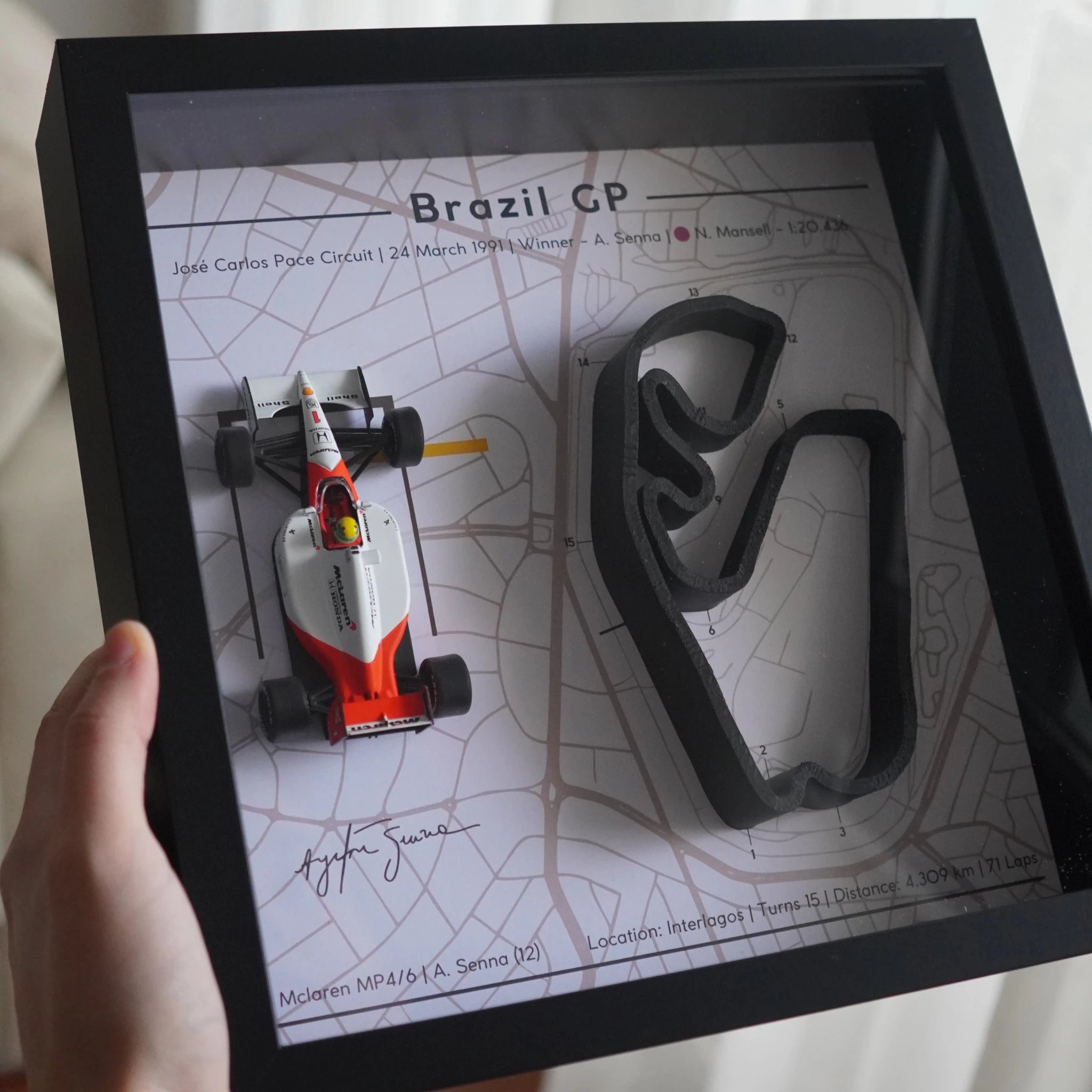Senna Brazil 1991 - Print Expansion