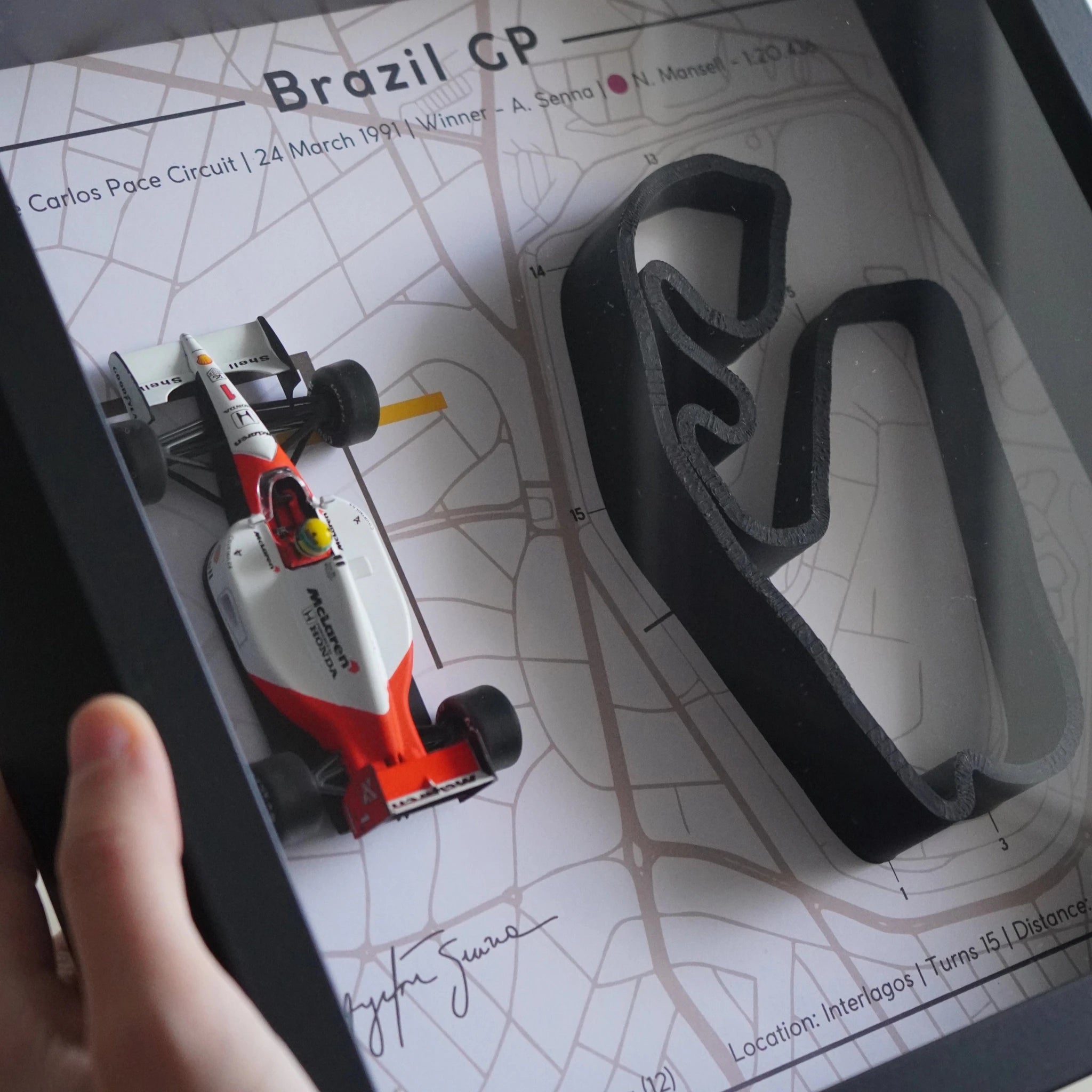 Senna Brazil 1991 - Print Expansion
